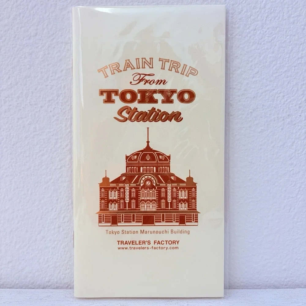 Traveler's Notebook Tokyo Station Limited Train Trip Refill Reg JAPAN